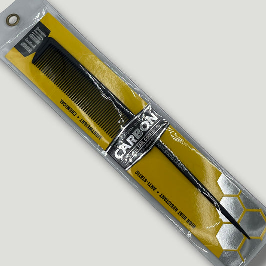 Professional Carbon Tail Comb – Anti-Static