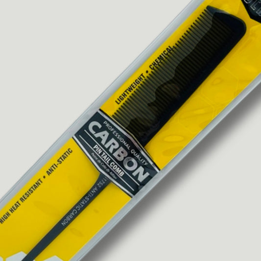 Professional Carbon Pintail Comb – Anti-Static