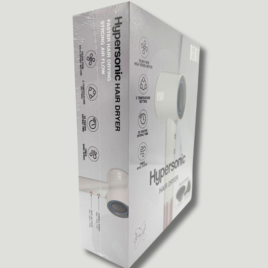 Hypersonic Hair Dryer – High-Speed Ionic Professional Blow Dryer