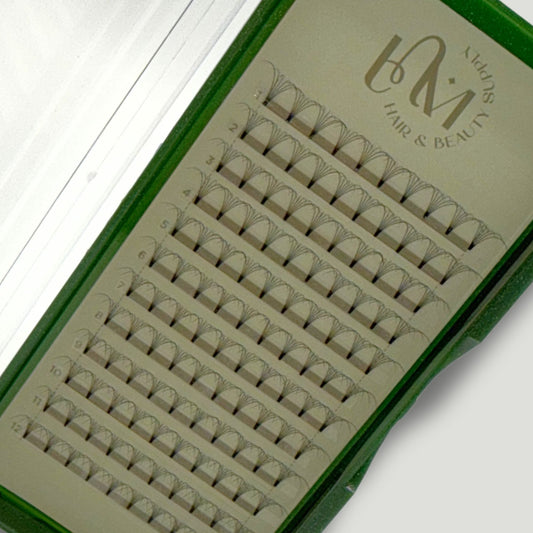 LNM Professional Premade Volume Lash Fans 0.07 D Curl – 11mm