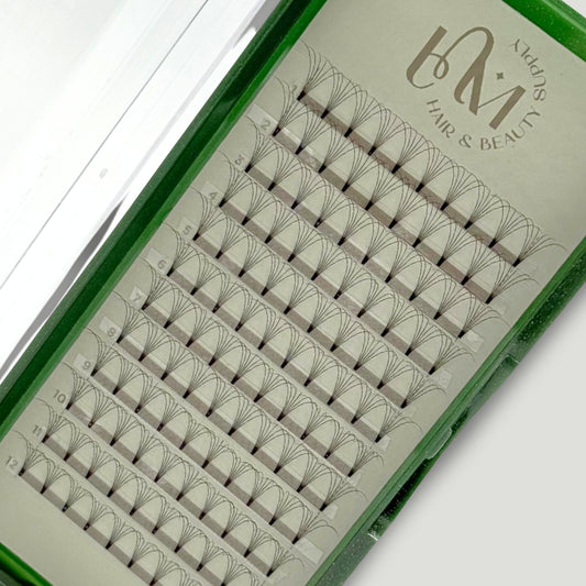 LNM Professional Premade Volume Lash Fans 0.07 D Curl – 12mm