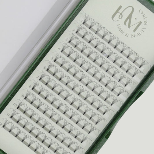 LNM Professional Premade Volume Lash Fans 0.07 D Curl – 13mm