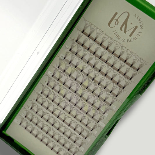 LNM Professional Premade Volume Lash Fans 0.07 D Curl – 14mm