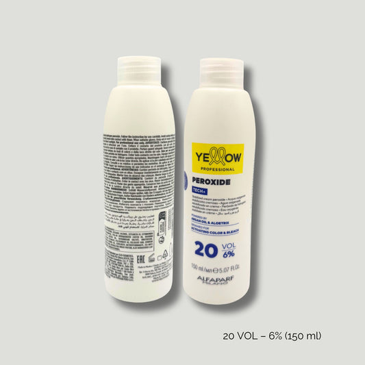 Yellow Peroxide Cream – Stabilized Oxidizing Emulsion with Argan Oil & Aloetrix