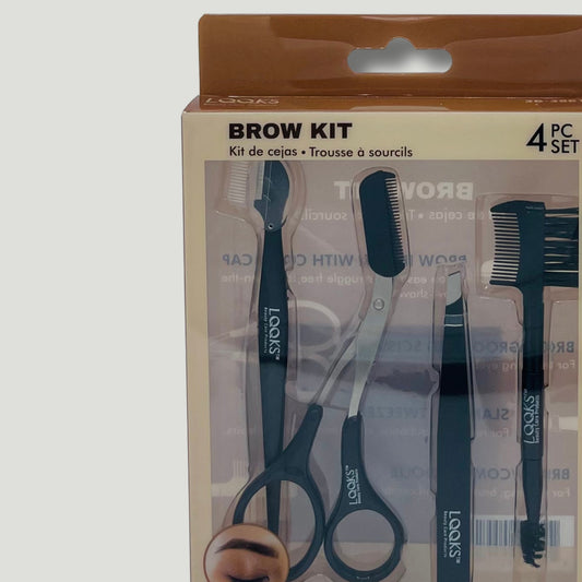4-Piece Professional Brow Kit – Trim, Shape & Define