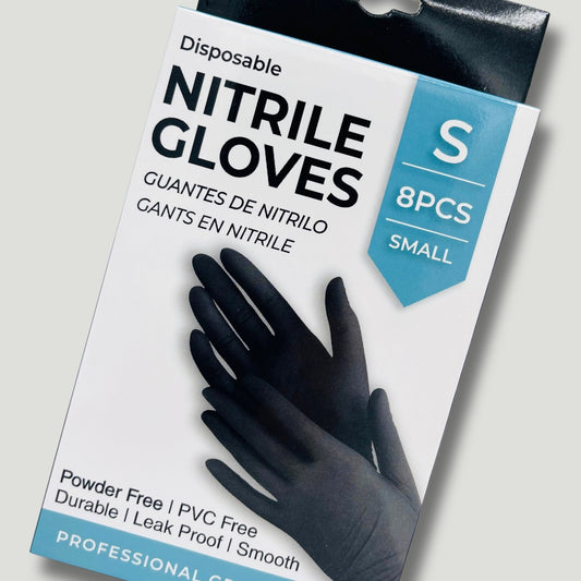 Disposable Nitrile Gloves – 8 PCS