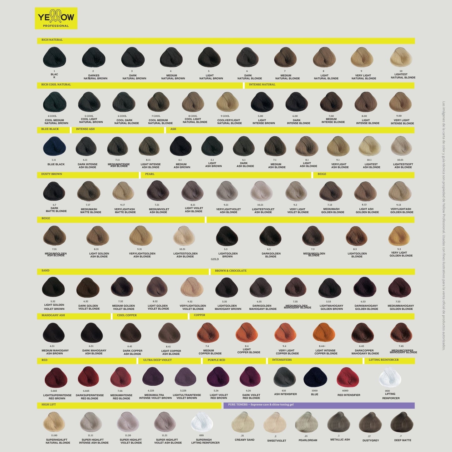 Yellow Color - Permanent Hair Color Cream