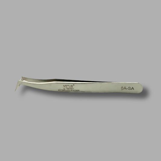05- Angled Lash Tweezer – Stainless Steel Volume Eyelash Extension Tool