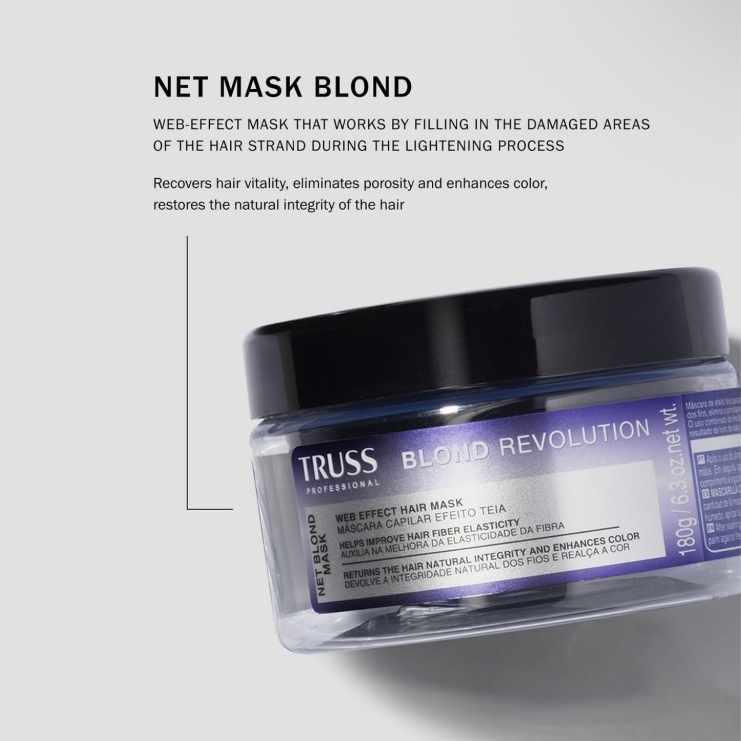 Truss Blond Revolution Mask